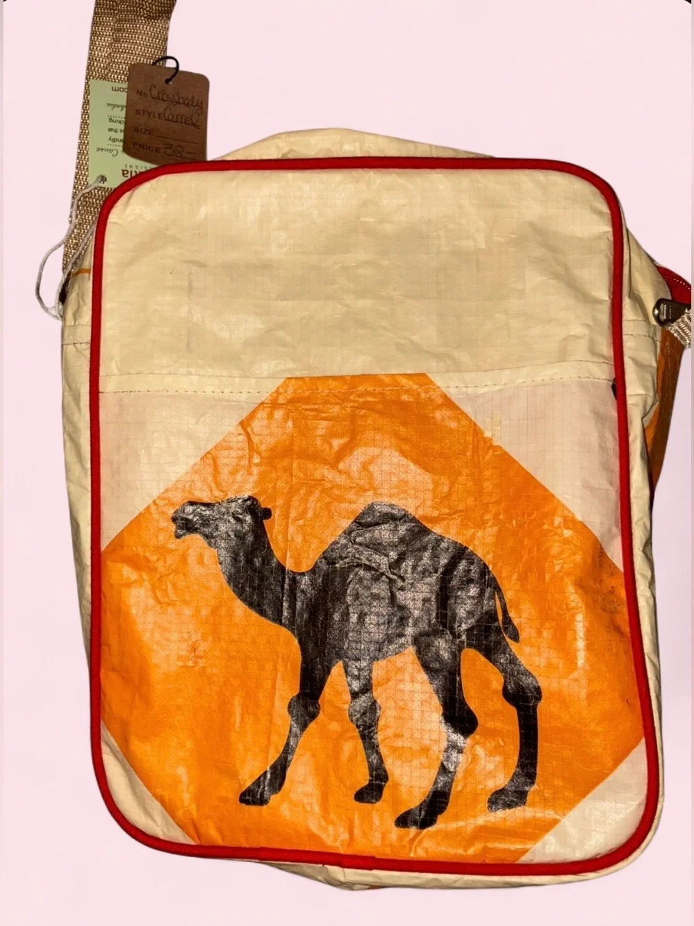 Malia Designs Upcycled Cement Bag Crossbody – NWT Boutique - Picture 5 of 10